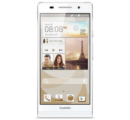 Echt niet bijtend Onbemand Huawei Ascend P6 Wit - Mobiele telefoons - Coolblue