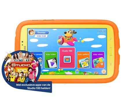 Elke week diepte modder Samsung Galaxy Tab 3 Kids - Coolblue - Voor 23.59u, morgen in huis