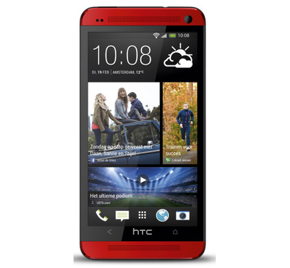 De lucht cowboy lezing HTC One Rood - Mobiele telefoons - Coolblue