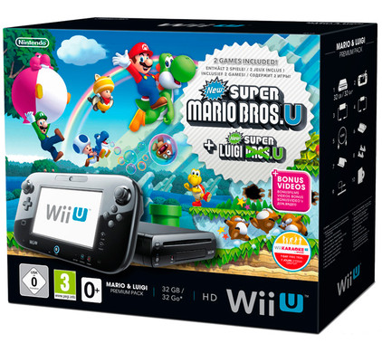 lijn experimenteel enz Nintendo Wii U Premium Pack + Mario & Luigi - Coolblue - Voor 23.59u,  morgen in huis