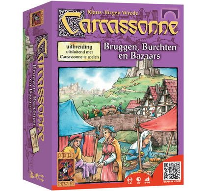 In tegenspraak Huis beest Carcassonne: Bruggen, Burchten en Bazaars - Coolblue - Voor 23.59u, morgen  in huis