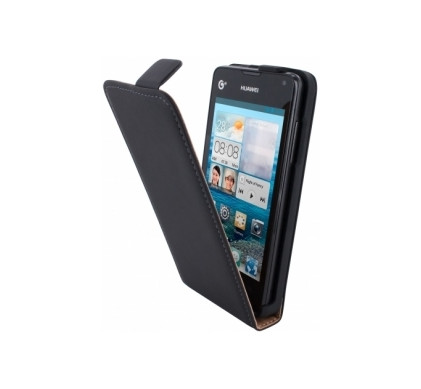 thermometer span Jumping jack Mobiparts Premium Flip Case Huawei Ascend Y300 Black - Coolblue - Voor  23.59u, morgen in huis