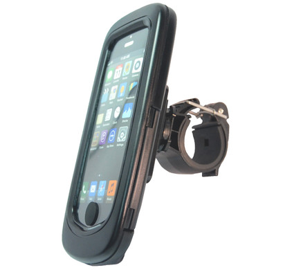 selecteer Geneeskunde heb vertrouwen Haicom Waterdichte Fietshouder iPhone 5/5S/SE - Coolblue - Voor 23.59u,  morgen in huis