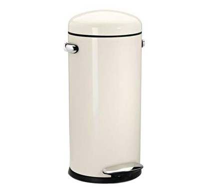 Slim Vies Slechte factor Simplehuman Retro Stepcan 30 Liter Crème - Coolblue - Voor 23.59u, morgen  in huis