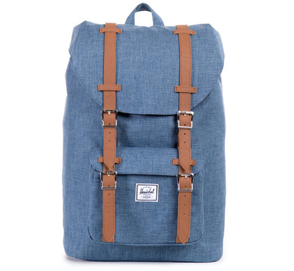 Herschel little best sale america navy tan