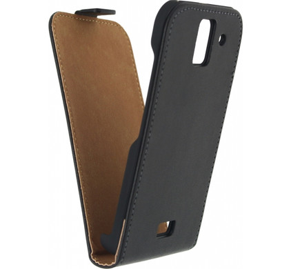 Mobilize Classic Flip Case Y360 Zwart Coolblue - Voor 23.59u, morgen in huis