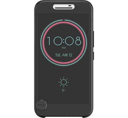 Vlak Minst eten HTC 10 Ice View Case IV zwart - Coolblue - Voor 23.59u, morgen in huis