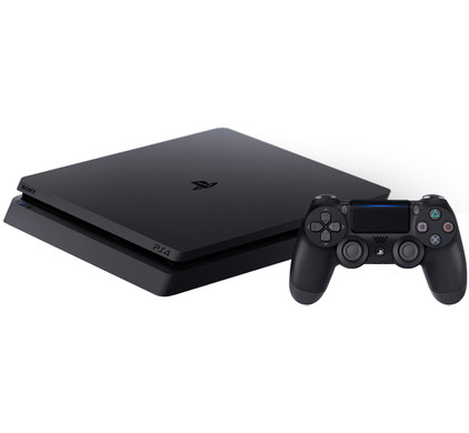 ps4 slim with two controllers