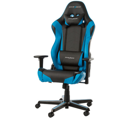 Dxracer Racing Gaming Chair Black Blue Coolblue Before 23 59 Delivered Tomorrow