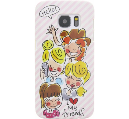 Amsterdam I Love My Friends Softcase Samsung S7 Coolblue - Voor 23.59u, in huis