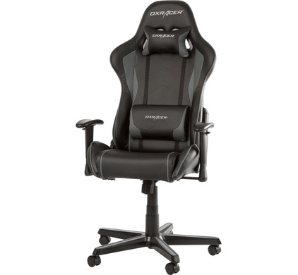 DXRacer FORMULA Gaming Chair Zwart/Grijs