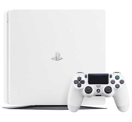 hoofd stropdas Geven Sony PlayStation 4 Slim 500 GB Glacier Wit - Coolblue - Voor 23.59u, morgen  in huis