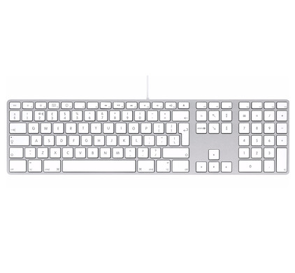Apple Keyboard met numeriek toetsenblok QWERTY - Coolblue - 23.59u, in huis