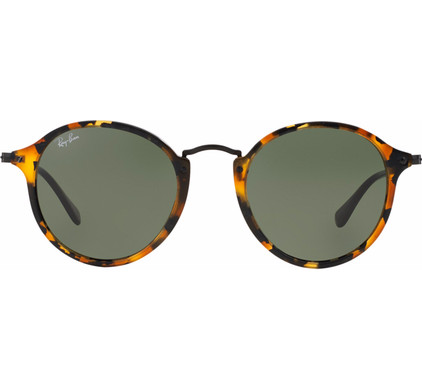 Ray ban store round fleck havana