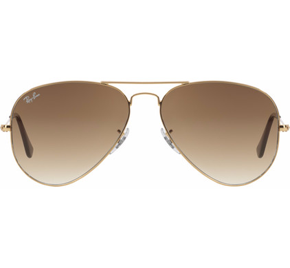 Brown and best sale gold ray bans