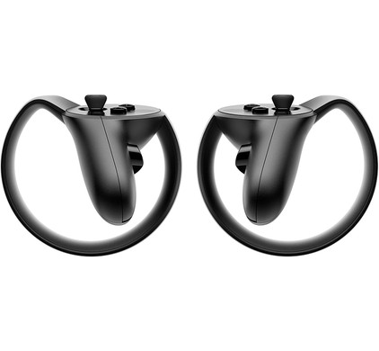 Oculus rift with sales controllers