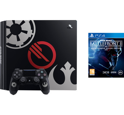 Sony PlayStation 4 Pro 1TB Star Wars Battlefront 2 Bundle