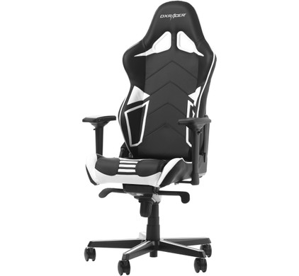 DXRacer RACING PRO Gaming Chair Zwart/Wit