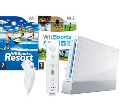Nintendo Wii + Wii Sports Resort Voor 23.59u, morgen huis