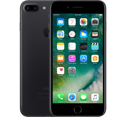 Apple iPhone 7 Plus 128 GB Zwart - Coolblue - Voor 23.59u, morgen 