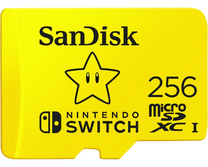 SanDisk MicroSDXC Extreme Gaming 256GB (Nintendo licensed)