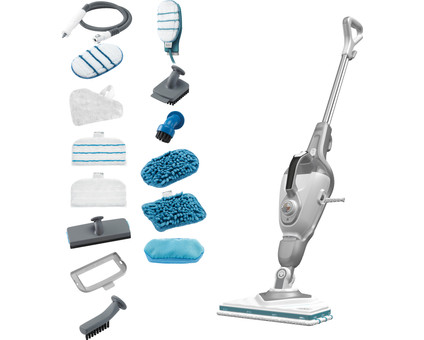 BLACK+DECKER 1600W Steam Mop 15 Accessories