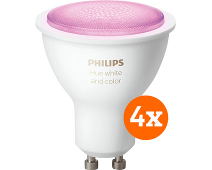 Philips Hue White and Color GU10 4-Pack