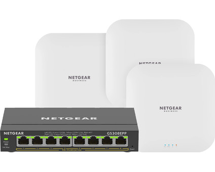 Netgear zakelijk netwerk startpakket - snelle verbinding (zonder router)