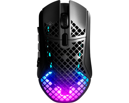 SteelSeries Aerox 9 Draadloze Gaming Muis Zwart