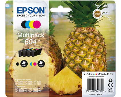 Epson 604 Cartridge Combo Pack