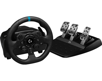 Logitech G923 TRUEFORCE - Racing Wheel with Force Feedback for PlayStation 5, PS4, and PC