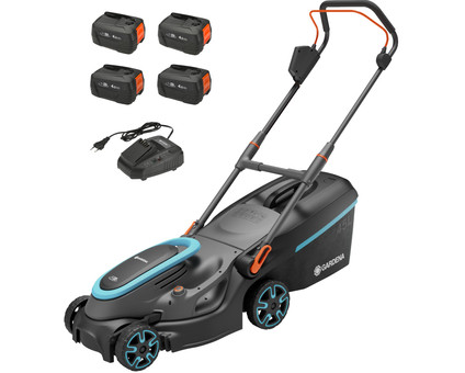 Gardena PowerMax 37/36V P4A Set incl. 4.0Ah Battery (4x)