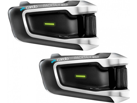 Cardo Scala Rider Packtalk Bold Duo Coolblue Motorcycle headsets
