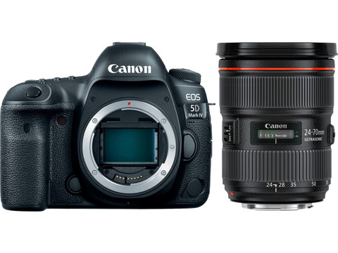 Canon 5DMark Ⅳ Mark4 EF 24-70mm L USM Ⅱ Canon EOS 5D Mark IV + EF 24-70mm f/2.8L II USM | Coolblue | SLR