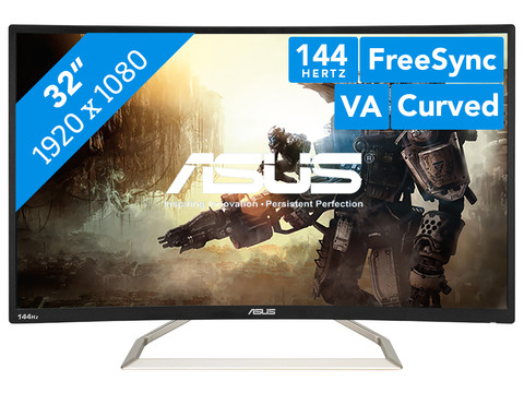 Asus Va326h Asus 144hz Monitor Curved ASUS VA326H FHD 144hz Curved
