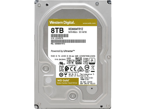 WD Gold WD8004FRYZ 8TB | Coolblue | Interne harde schijven HDD
