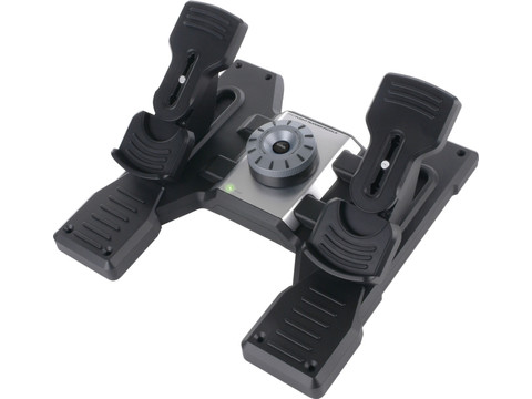 Saitek Pro Flight Rudder Pedals PC | Coolblue | Flight stick pedals