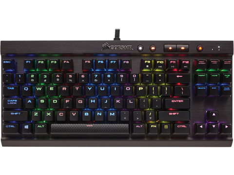 Corsair K65 LUX Cherry MX RGB Red　赤軸 Corsair K65 LUX RGB Cherry MX Red QWERTY | Coolblue | Keyboards