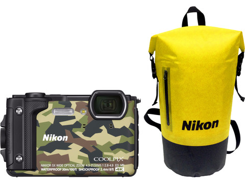 Housse Rigide De Protection Pour Nikon Coolpix W300 – Étui EVA Noir Anti-choc, Avec Dragonne, Poches - 3