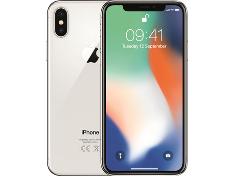 Apple iPhone X 64GB Silver | Coolblue | Mobile phones