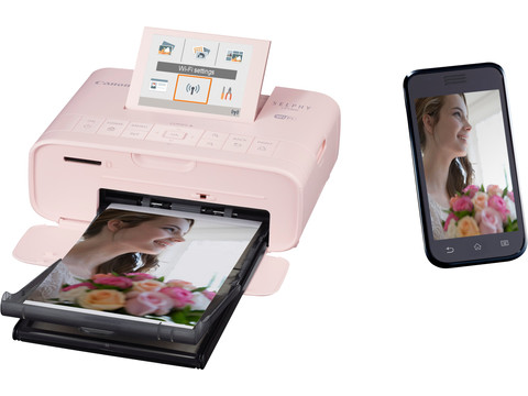 Canon SELPHY CP1300 Pink | Coolblue | Pocket printers