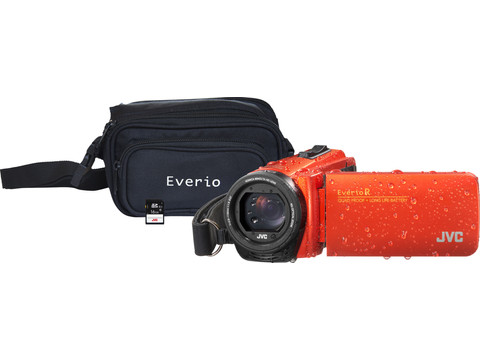 JVC GZ-R495DEU Orange Memory Card Bag