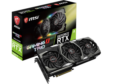 MSI GeForce RTX 2080 Ti GAMING X TRIO 11G | Coolblue | Video cards