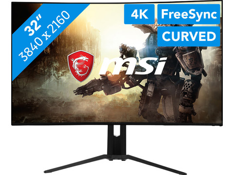 MSI Optix MAG321CURV | Coolblue | Monitors