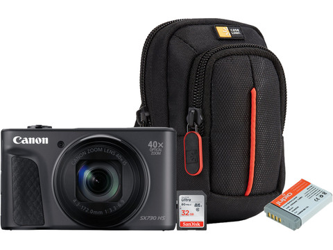 Starter Kit Canon Powershot SX730 Black Coolblue Compact cameras