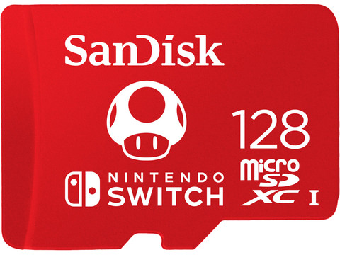SanDisk MicroSDXC Extreme Gaming 128GB Toad (Nintendo licensed