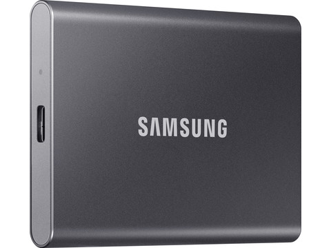 Samsung T7 Portable SSD 2TB Gray | Coolblue | External SSDs