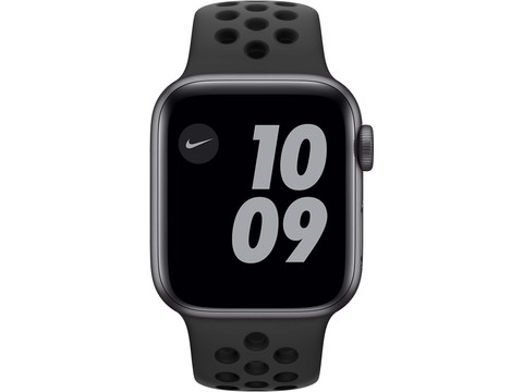 Apple Watch Nike SE 40mm Space Gray Aluminum Black Sport Band