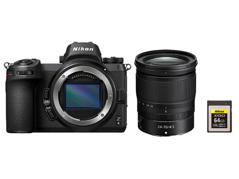Nikon Z 6 & XQD 64GB NIKON Z6 XQDカード64G等おまけ付き Nikon Z6,