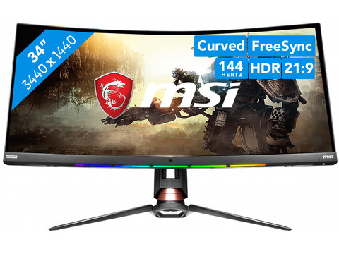 MSI Optix MPG341CQR | Coolblue | Monitors